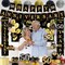 Happy 50th Wedding Anniversary Decorations Kit (Gold) 50"L x 150"W